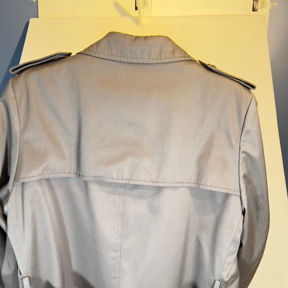 Stormport Trench Coat Men 42R ZipOut Lining Double Breast Cold Mild 2 Coats in 1 - Picture 9 of 16